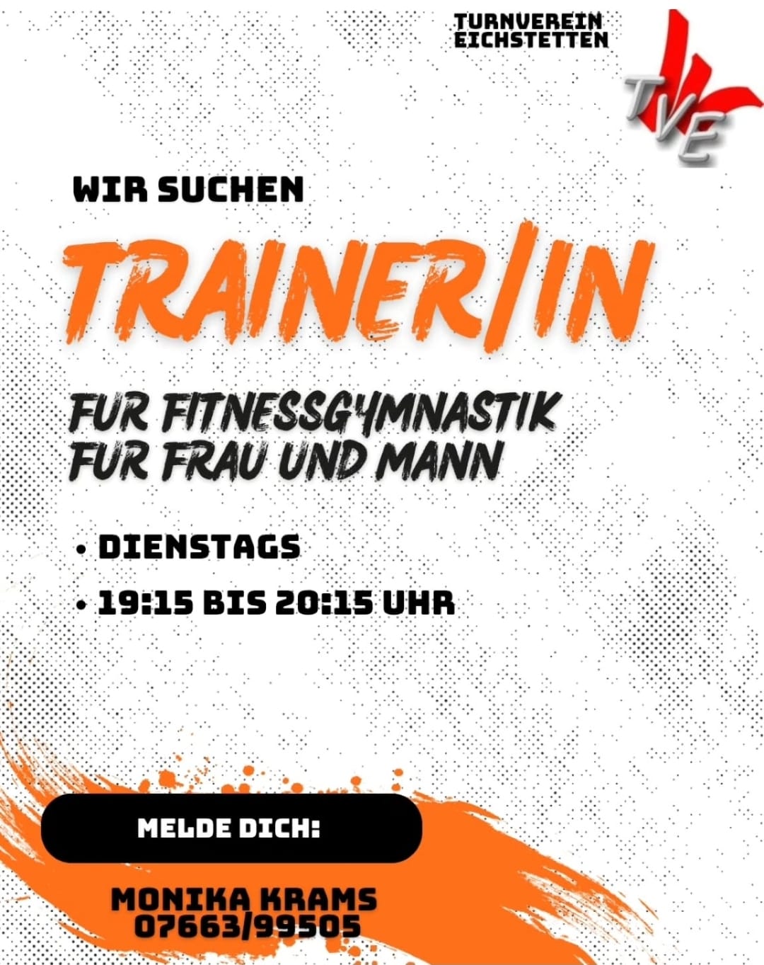 Trainer gesucht Fitnessgymnastik