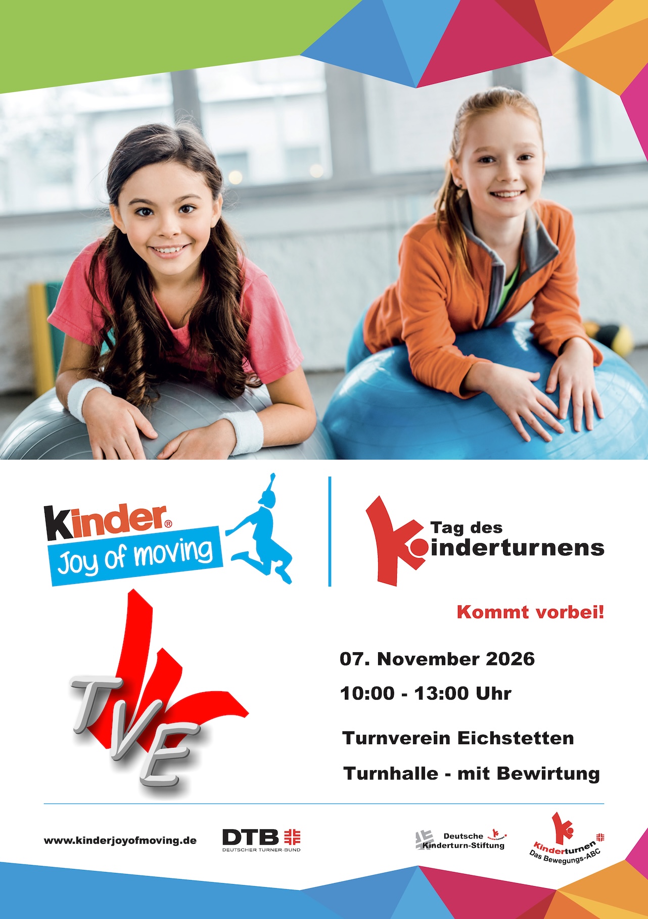 Tag des Kinderturnen, 4. November 2026, Turnhalle, Eichstetten